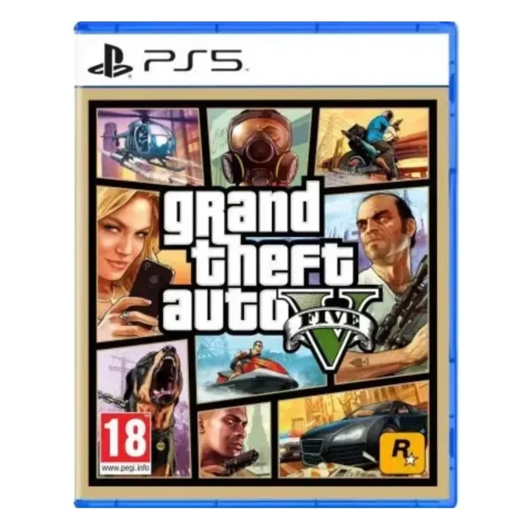 Omot igrice Grand Theft Auto V (GTA V) PS5