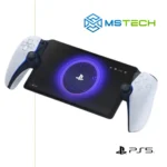 Na slici je prikazan PlayStation 5 Portal Remote Player. Na slici se pored toga nalazi logo naše firme "MSTech" i logo proizvođača "PS5".