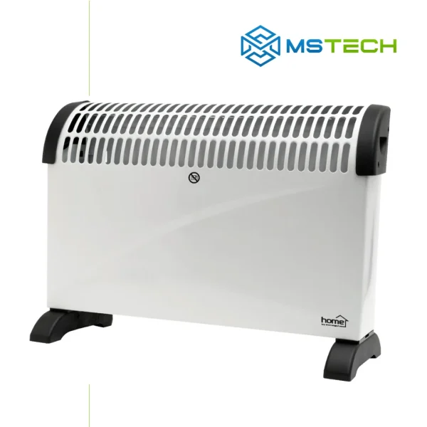 Na slici su prikazani HOME FK 330 ELEKTRIČNA PANEL GRIJALICA i logo naše firme "MSTech"