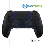Na slici je prikazan PlayStation 5 PS5 DualSense Wireless Controller Midnight Blue. Pored toga na slici je prikazan logo naše firme "MSTech" i logo proizvođača "PlayStation".