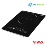 Na slici su prikazani VIVAX HOME INDUKCIJSKA PLOČA HPI-1500TP, logo naše firme "MSTech" i logo proizvođača "VIVAX".