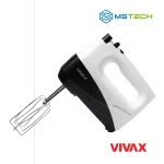 Na slici su prikazani VIVAX HOME RUČNI MIKSER HM-550WB, logo naše firme "MSTech" i logo proizvođača "VIVAX".