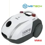 Na slici su prikazani VIVAX HOME USISIVAČ VC-1610W BIJELI, logo naše firme "MSTech" i logo proizvođača "VIVAX".