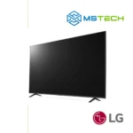 Prikaz bočne strane LG TV LED 50UR78003LK televizora. Na slici je pored toga prikazan logo naše firme "MS Tech" i logo proizvođača "LG".
