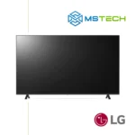 Prikaz prednje strane LG TV LED 65UR78003LK televizora. Na slici je pored toga prikazan logo naše firme "MS Tech" i logo proizvođača "LG".