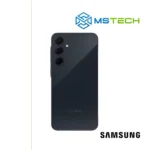 Prikaz Samsung Galaxy A35 5G 6GB 128GB mobilnog telefona. Na slici je prikazana zadnja strana mobitela. Pored toga na slici se nalazi logo naše firme "MS Tech" i logo proizvođača "SAMSUNG".