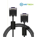 Na slici su prikazani Kabal VGA 1,8m i logo naše firme "MSTech"