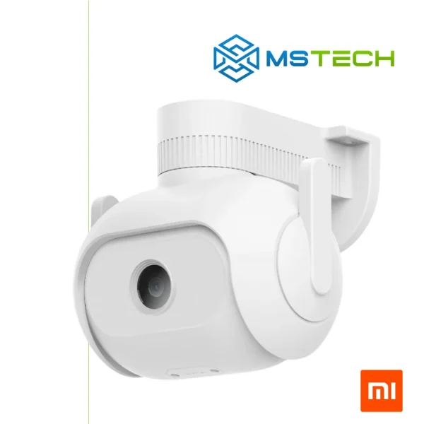 Na slici su prikazani Kamera Xiaomi IMILAB EC5 360 2K, logo naše firme "MSTech" i logo proizvođača "XIAOMI".