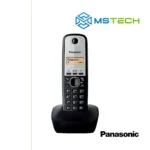 Na slici je prikazan Panasonic telefon KX-TG1911FXG bežični. Pored toga na slici je prikazan logo naše firme "MSTech" i logo proizvođača "PANASONIC"