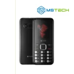 Na slici je prikazana prednja i zadnja strana Telefon na tipke IPRO A10 mini Black. Pored toga na slici je prikazan logo naše firme "MSTech".