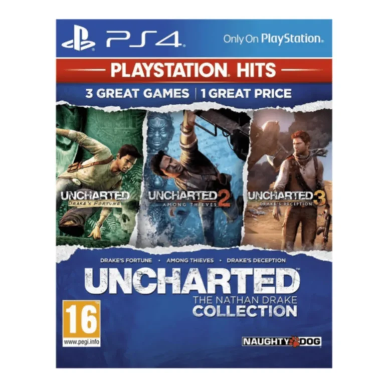 Omot igrice Uncharted The Nathan Drake Collection PS4