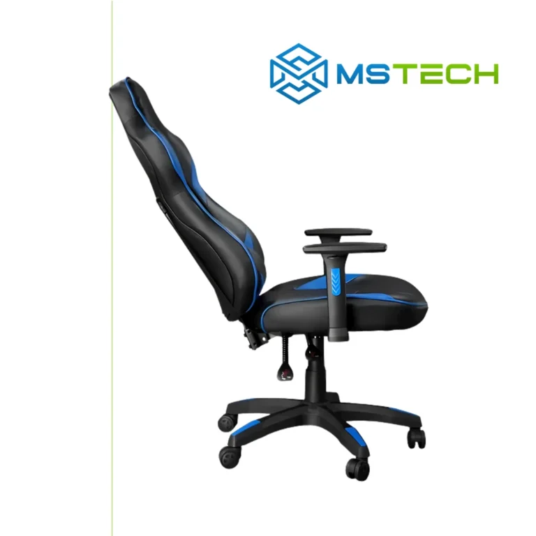 Na slici su prikazani Urage Gaming Stolica GUARDIAN 300 i logo naše firme "MSTech"